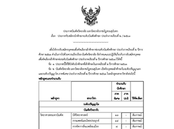 รับสมัครนักศึกษา ภาคเรียนที่ 2/2563